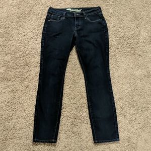 Women's Sz 2 Old Navy The Sweet Heart Jeans Dark Wash EUC